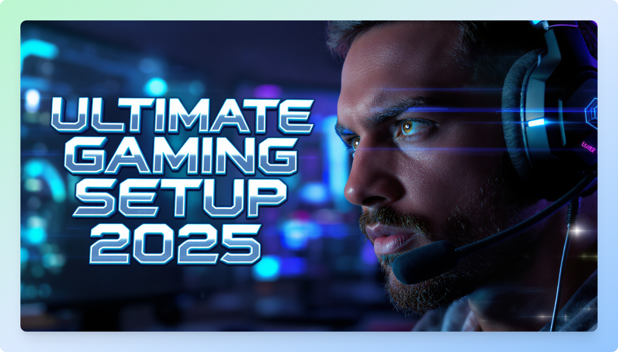 How to build a gaming setup in 2025
